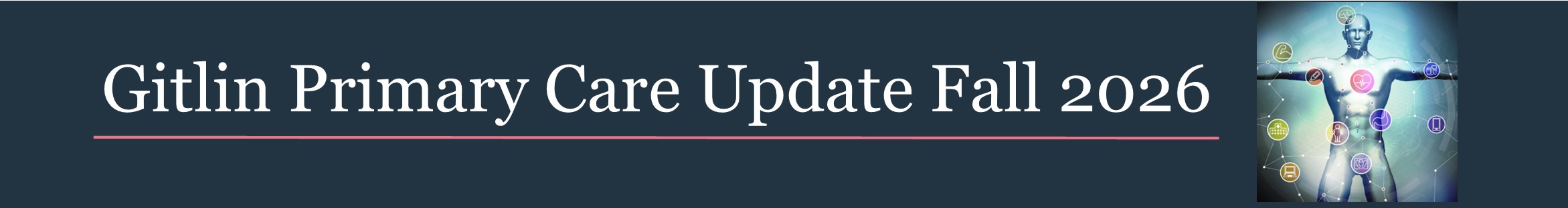 Gitlin Primary Care Update Fall 2026 Banner